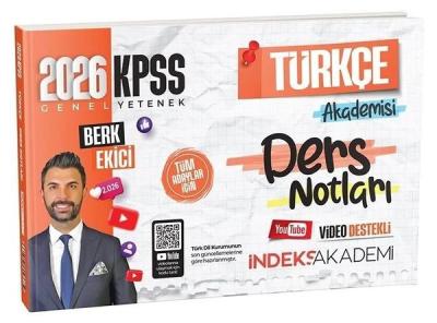 2026 KPSS Türkçe Akademisi Video Ders Notları Kolektif