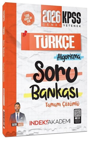 2026 KPSS Türkçe Algoritma Soru Bankası Çözümlü Kolektif