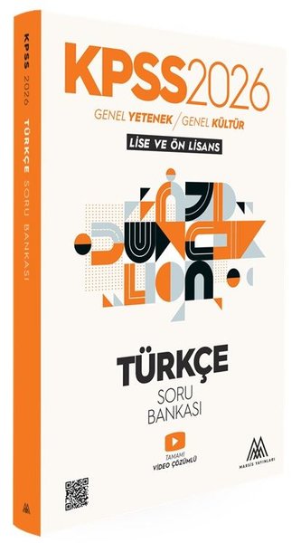 2026 KPSS Türkçe Soru Bankası Kolektif
