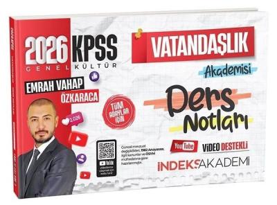 2026 KPSS Vatandaşlık Akademisi Video Ders Notları Kolektif