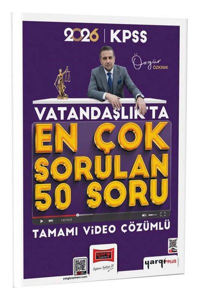2026 KPSS Vatandaşlıkta En Çok Sorulan 50 Soru Çözümlü