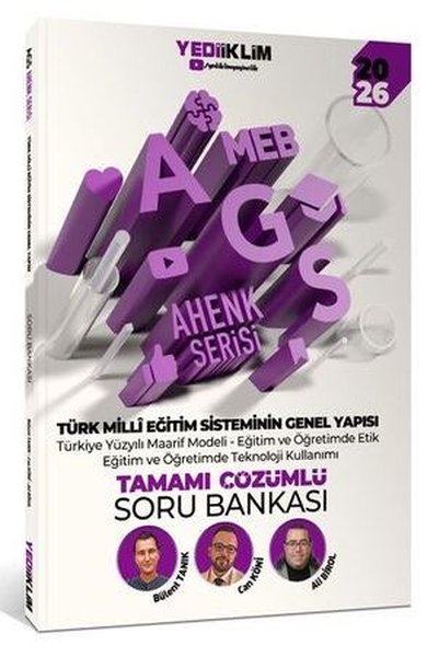 2026 MEB AGS Ahenk Serisi Türk Milli Eğitim Sisteminin Genel Yapısı Ta