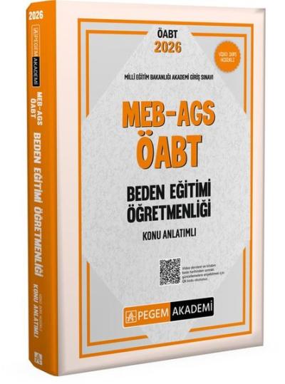 2026 MEB AGS ÖABT Beden Eğitimi Öğretmenliği Konu Anlatımlı