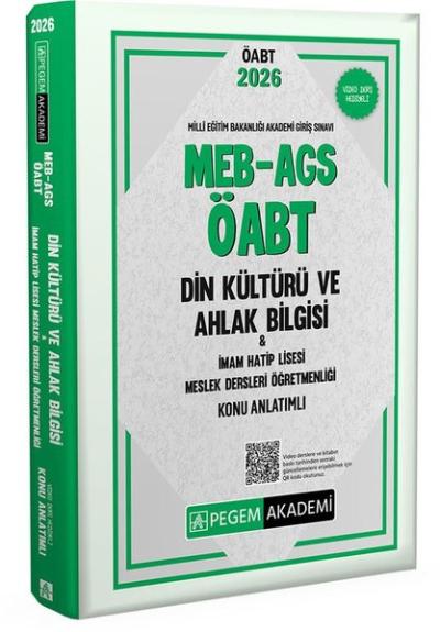 2026 MEB AGS ÖABT Din Kültürü ve Ahlak Bilgisi - İmam Hatip Lisesi Mes.Lisesi Öğr. Konu Anlatımlı