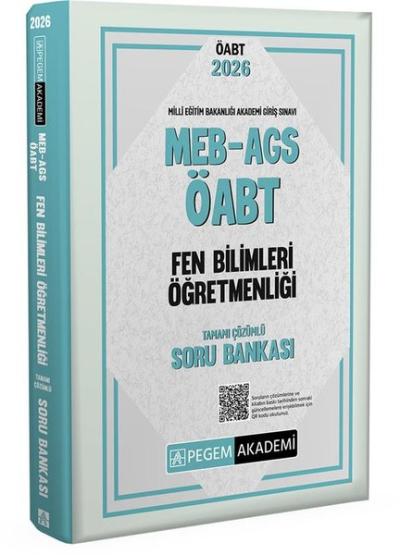 2026 MEB AGS ÖABT Fen Bilimleri Öğretmenliği Tamamı Çözümlü Soru Bankası