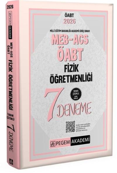 2026 MEB AGS ÖABT Fizik Öğretmenliği Tamamı Çözümlü 7 Deneme Kolektif