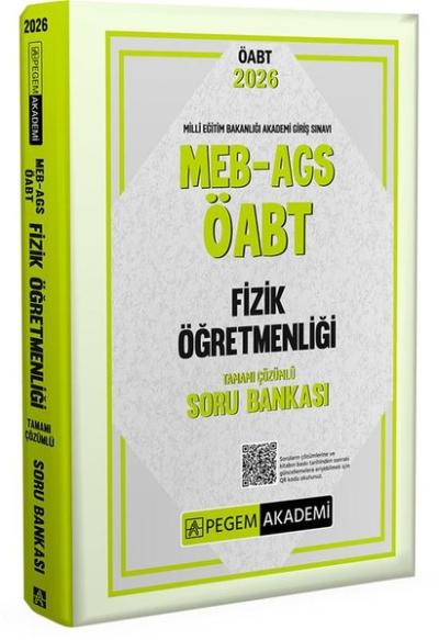2026 MEB AGS ÖABT Fizik Öğretmenliği Tamamı Çözümlü Soru Bankası