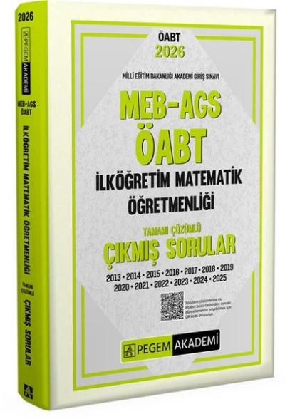 2026 MEB AGS ÖABT İlköğretim Matematik Öğretmenliği Tamamı Çözümlü Çıkmış Sorular