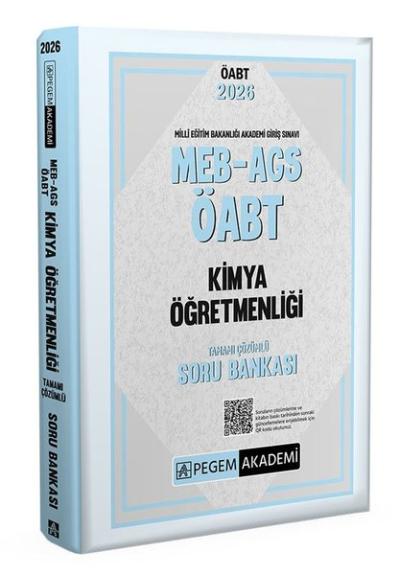 2026 MEB AGS ÖABT Kimya Öğretmenliği Tamamı Çözümlü Soru Bankası