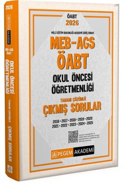 2026 MEB AGS ÖABT Okul Öncesi Öğretmenliği Tamamı Çözümlü Çıkmış Sorular