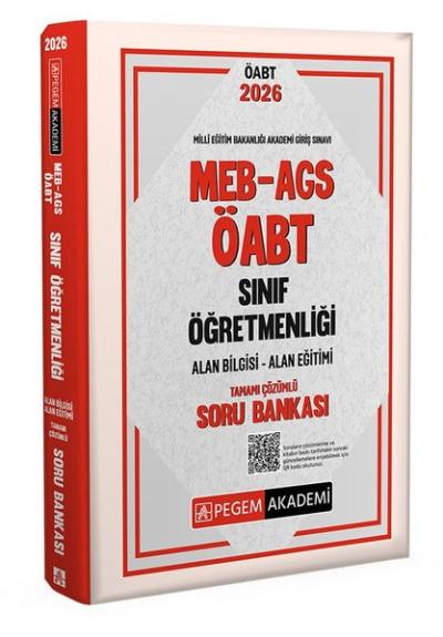 2026 MEB AGS ÖABT Sınıf Öğretmenliği Tamamı Çözümlü Soru Bankası