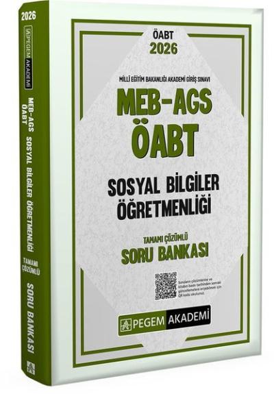 2026 MEB AGS ÖABT Sosyal Bilgiler Öğretmenliği Tamamı Çözümlü Soru Bankası