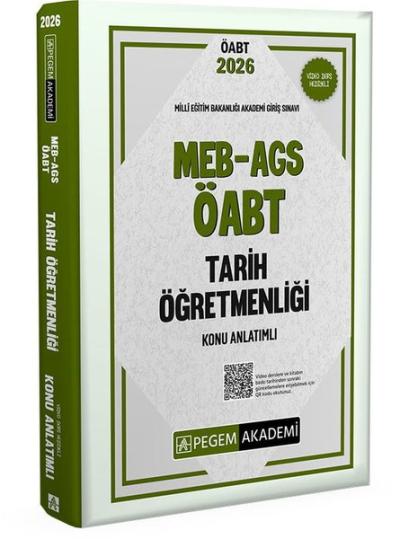 2026 MEB AGS ÖABT Tarih Öğretmenliği Konu Anlatımlı