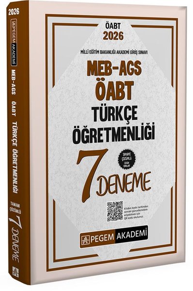 2026 MEB AGS ÖABT Türkçe Öğretmenliği Tamamı Çözümlü 7 Deneme