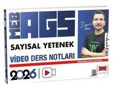 2026 MEB - AGS Öğretmen Adayları İçin Sayısal Yetenek Video Ders Notla