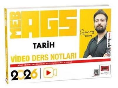 2026 MEB - AGS Öğretmen Adayları İçin Tarih Video Ders Notları Günay G