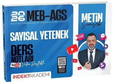 2026 MEB - AGS Sayısal Yetenek Video Ders Notları Kolektif