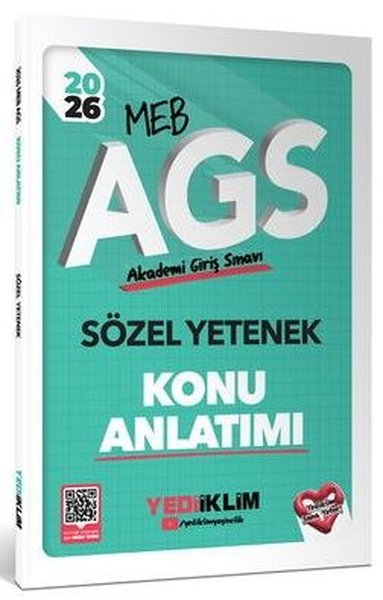 2026 MEB AGS Sözel Yetenek Konu Anlatımı Kolektif