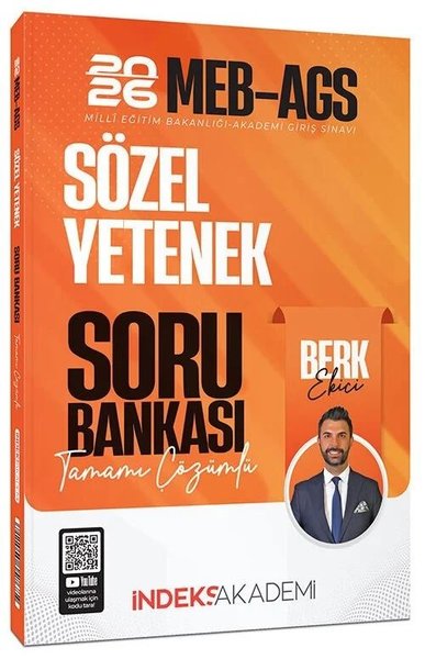 2026 MEB - AGS Sözel Yetenek Soru Bankası Çözümlü Kolektif