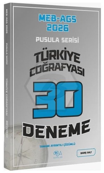 2026 MEB - AGS Türkiye Coğrafyası 30 Deneme Çözümlü Pusula Serisi