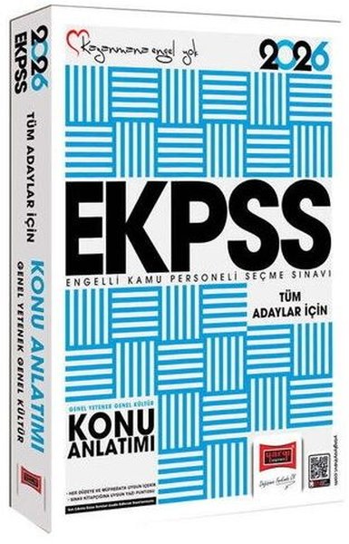 2026 Tüm Adaylar İçin EKPSS GK - GY Tüm Dersler Konu Anlatımı Kolektif