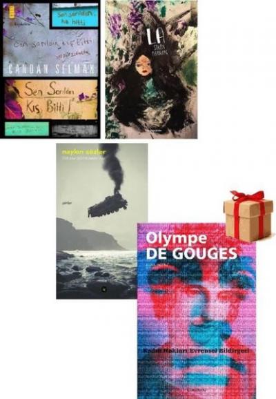 3 Kadın Şair Seti - 4 Kitap Takım - Kadın Hakları Evrensel Bildirgesi Hediye