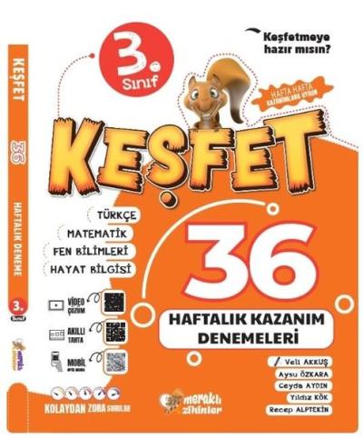 3. Sınıf 36 Haftalık Kazanım Denemeleri