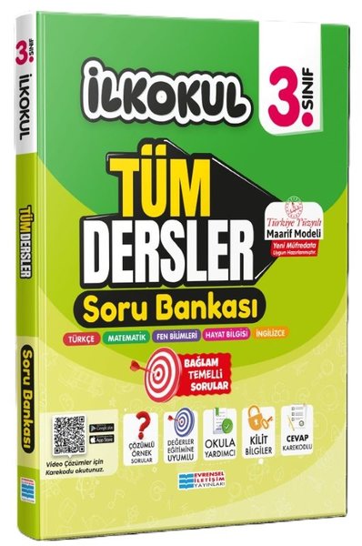 3. Sınıf İlkokul Tüm Dersler Soru Bankası - Maarif Model Kolektif