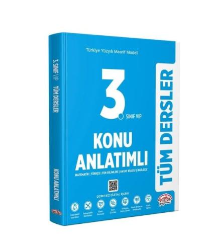 3.Sınıf Tüm Dersler Konu Anlatımlı - Türkiye Yüzyılı Maarif Modeli Kol