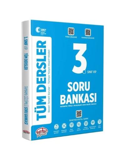 3.Sınıf Tüm Dersler Soru Bankası - Türkiye Yüzyılı Maarif Modeli Kolek