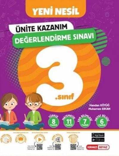 3. Sınıf Yeni Nesil Tüm Dersler Ünite Kazanım Değerlendirme Sınavı