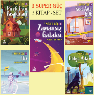 3 Süper Güç - 5 Kitap Set