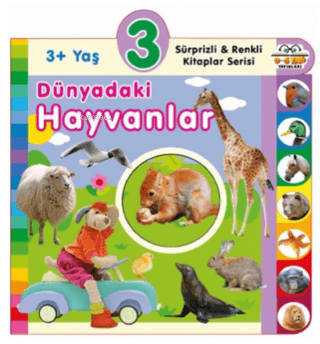 3+ Yaş Dünyadaki Hayvanlar (Ciltli) Kolektif