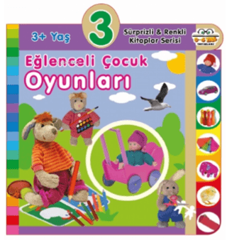 3+ Yaş Eğlenceli Çocuk Oyunları (Ciltli)