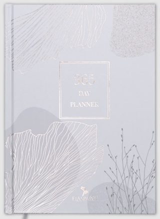 365 Day Planner - İngilizce Mottolu (Ciltli)