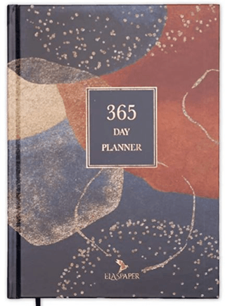 365 Day Planner - Terracotta (Ciltli)