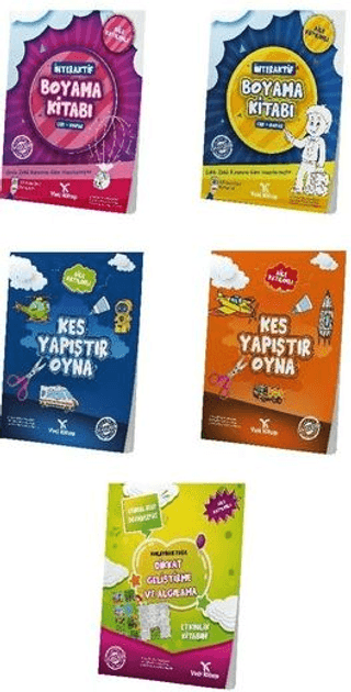 4-6 Yaş Okul Öncesi Etkinlik Seti (5 Kitap) Feyyaz Ulaş