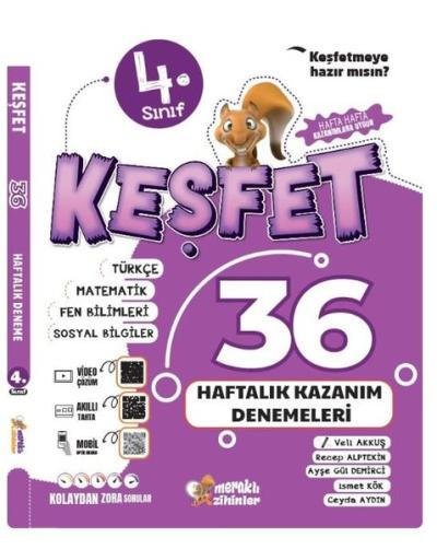 4. Sınıf 36 Haftalık Kazanım Denemeleri Kolektif