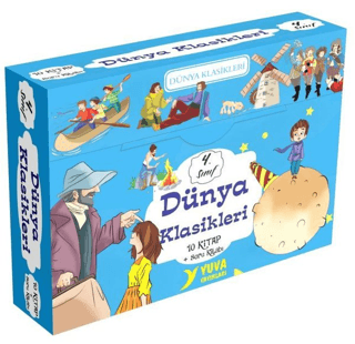 4. Sınıf Dünya Klasikleri Serisi (10 Kitaplık Set)