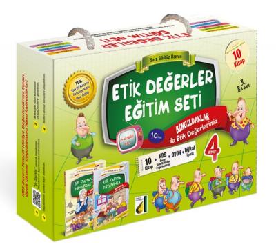 Bıngıldaklar İle Etik Değerlerimiz (10 Kitap Set) Sara Gürbüz Özeren