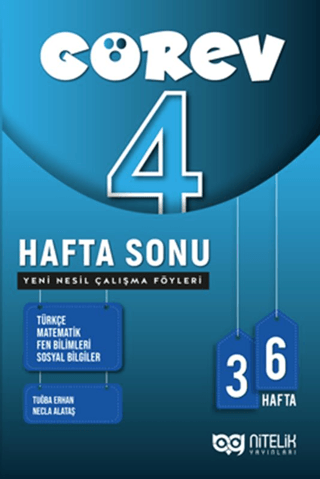 4. Sınıf Görev Hafta Sonu Yeni Nesil Çalışma Föyü 2022