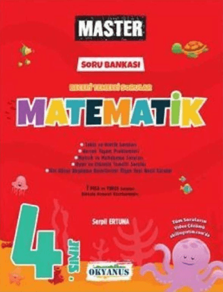 4. Sınıf Matematik Master Soru Bankası