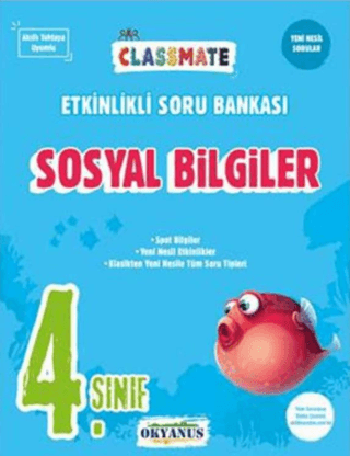 4. Sınıf Sosyal Bilgiler Classmate Etkinlikli Soru Bankası