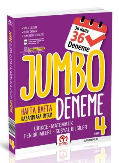 4.Sınıf Tüm Dersler Jumbo Deneme