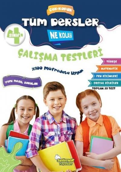 4. Sınıf Tüm Dersler Ne Kolay Çalışma Testleri Kolektif