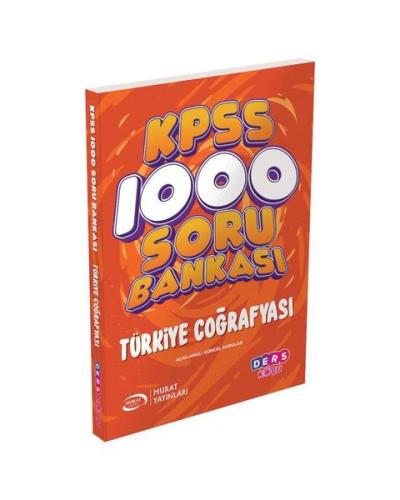 4023 KPSS Türkiye Coğrafyası 1000 Soru Bankası DK