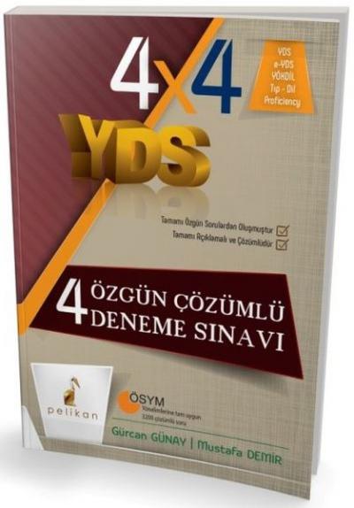 4x4 YDS 4 Özgün Çözümlü Deneme Sınavı Gürcan Günay