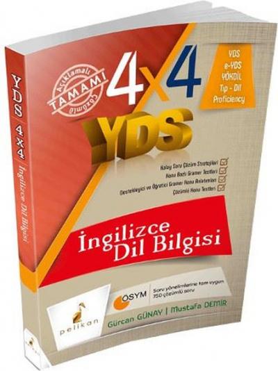 4x4 YDS Seti 4. Kitap İngilizce Dil Bilgisi