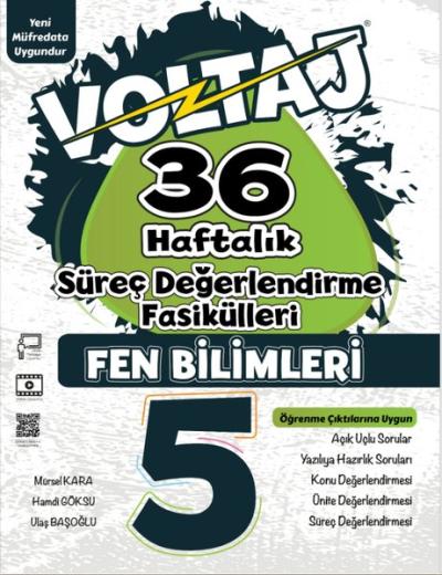 5. Sınıf Fen Bilimleri 36 Hafta Süreç Değerlendirme Fasikülleri Kolekt