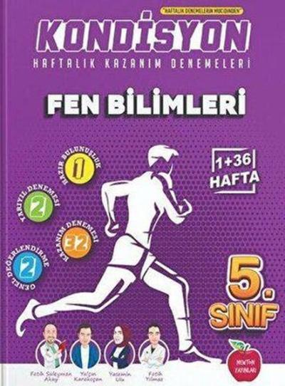 5. Sınıf Fen Bilimleri Kondisyon +  Deneme 37 Hafta
